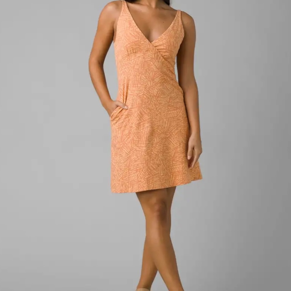 prAna June Lake Dress Apricot - Size XS